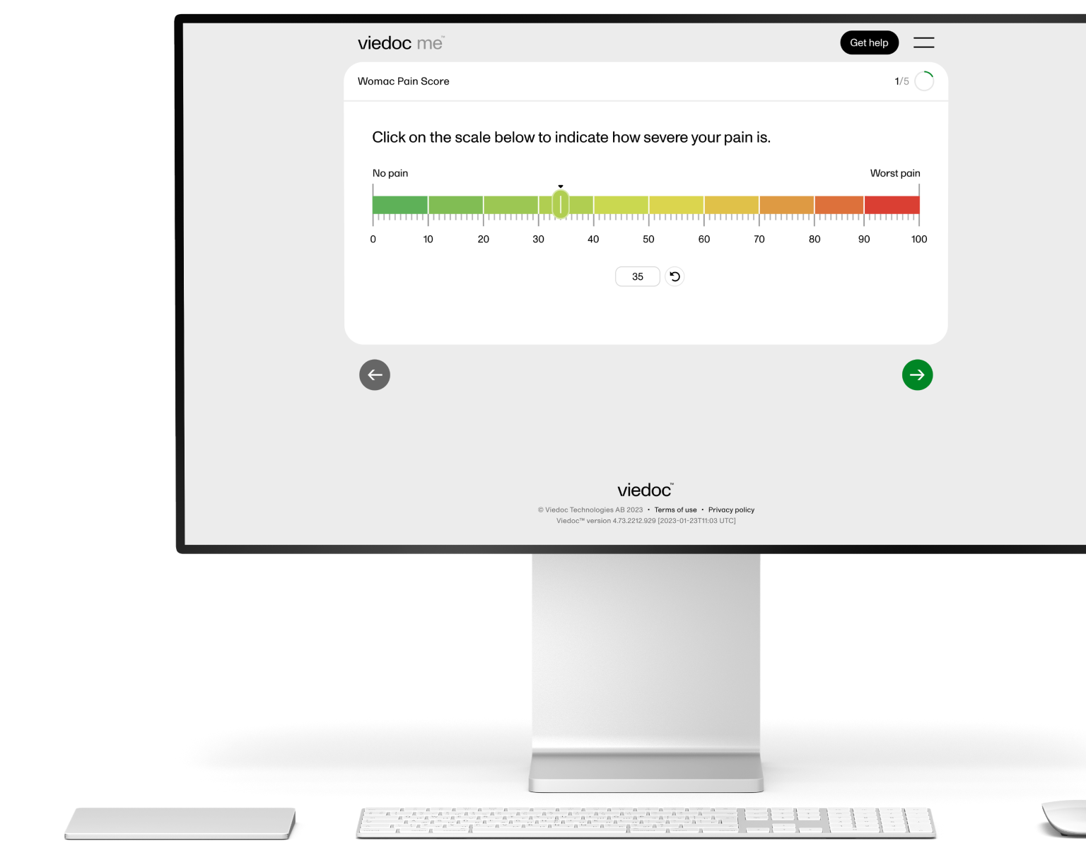 viedoc me product screen