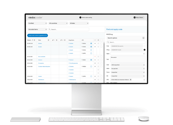 Smarter medical coding with Viedoc and WHODrug Koda image
