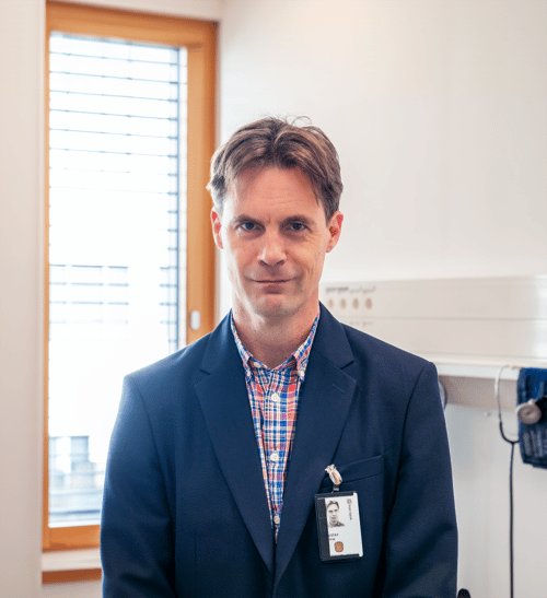Professor Gustav Ullenhag, a leading expert in cancer immunotherapy and senior oncologist at Uppsala University Hospital, discussing the Grand SLAM study in malignant melanoma patients