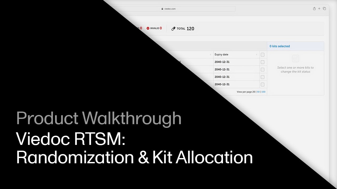 Randomization & kit allocation